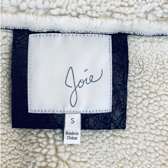 JOIE Danay Faux Shearling Vest Size S - Picture 8 of 8